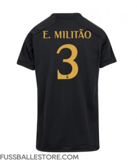 Günstige Real Madrid Eder Militao #3 3rd trikot Damen 2023-24 Kurzarm